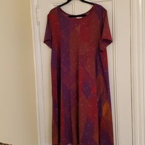 Xl lularoe carly dress